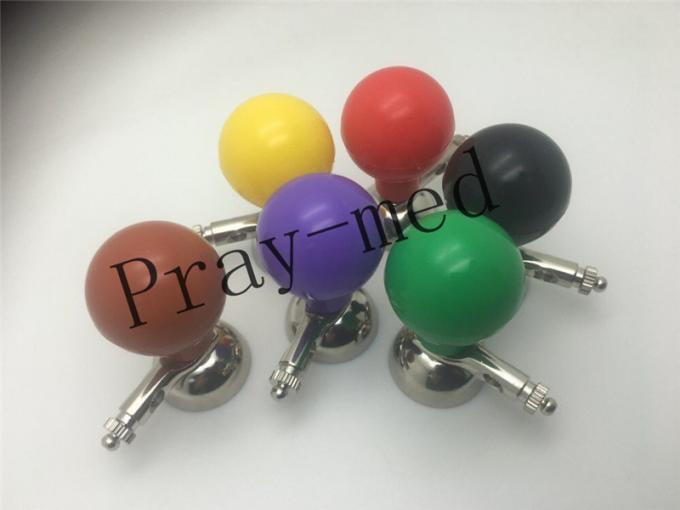 Chest Reusable ECG Electrodes Nickel Metal Material Adult Din 3.0 / 4mm