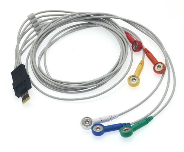 Schiller 6 Lead 1.1m Ecg Electrode Cable For MT200 MT101