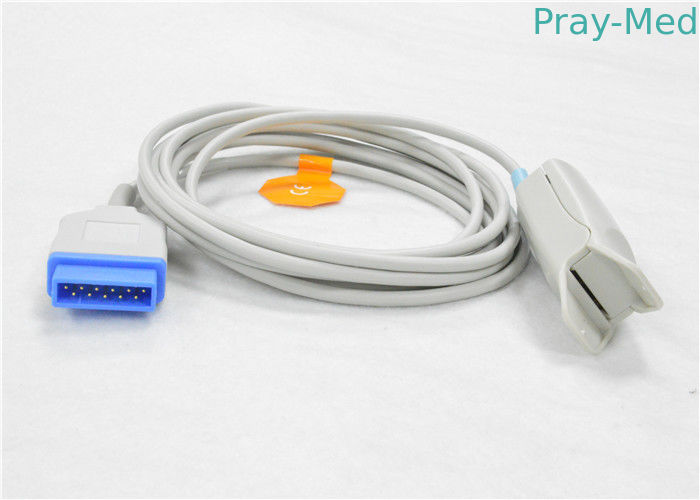 11 Pin Nellcor Finger Probe , GE Marquette Adult Pulse Oximeter Finger