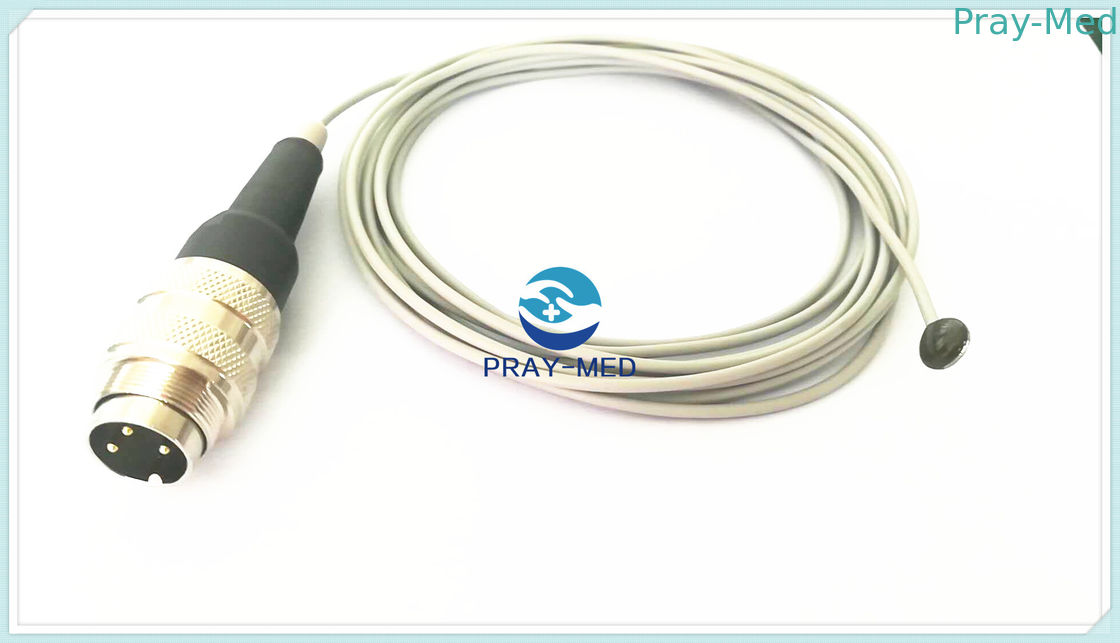 Adult Skin Skin Temperature Probe , Medical Temperature Sensor Compatible Fanem