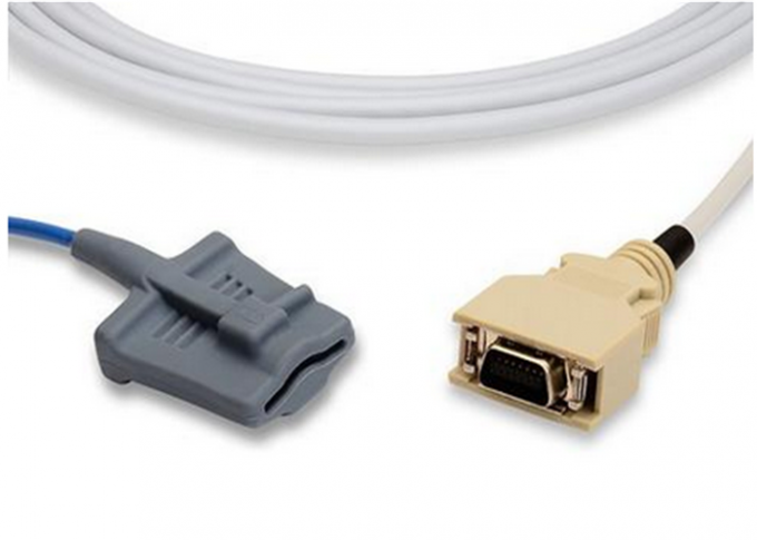 Adult Pulse Oximeter Probes , 14 Pin Reusable Spo2 Sensors