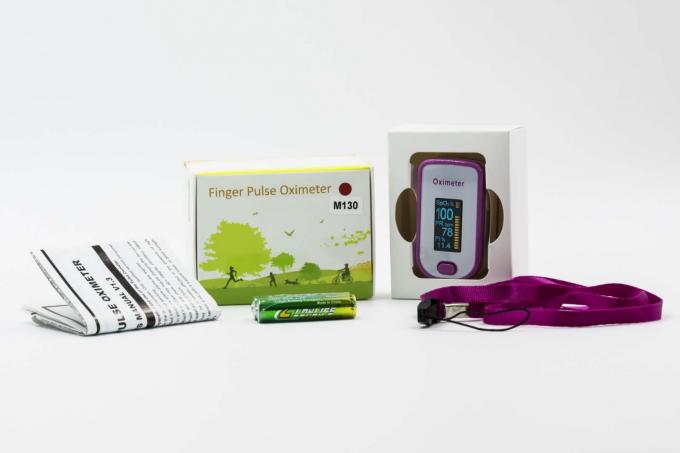 OLED Disposable Spo2 Sensor , Fingertip Pulse Detector Oximeter For ...