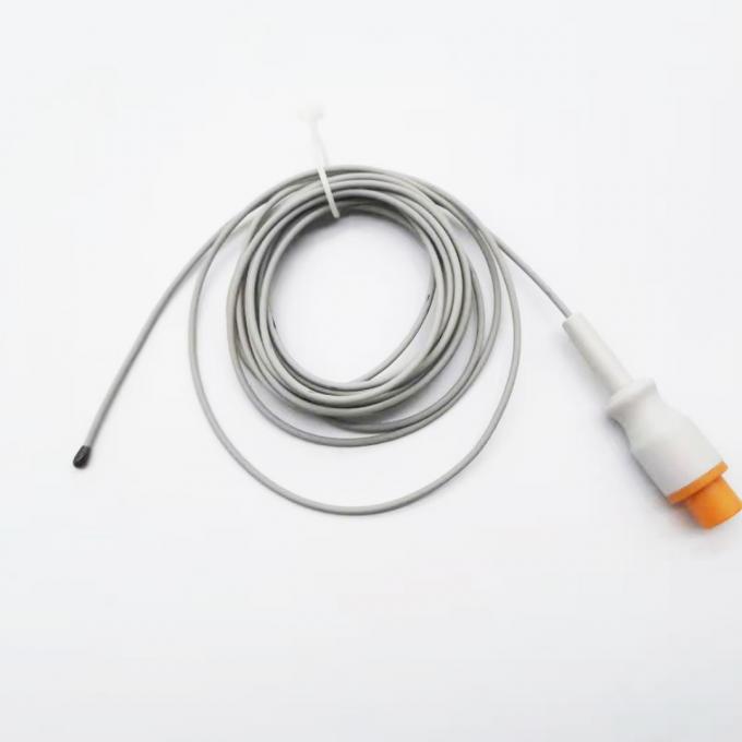 Rectal 0011 30 37382 2pin Medical Temperature Probe For Edan Mindray