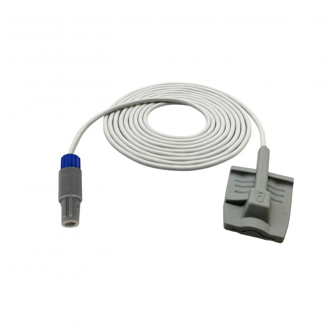 Adult Reusable SpO2 Sensor Probe - 10ft Cable For CONTEC, Mindray, Edan Monitors