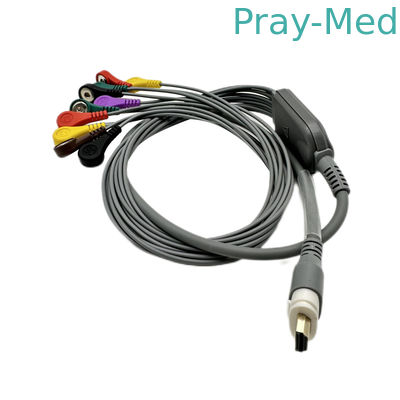Buy Compatible Nalong RAGE-12 ECG Holter Cable 10 Lead TPU Material online manufacture