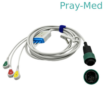 Buy Yilang 3 / 5 Lead Direct Connect ECG Cable IEC 3.6m Length For Patient Monitor online manufacture