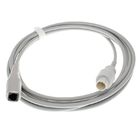 Compatible Nihon Kohden Ibp Adapter Cable 5 Pin Connector Tpu 3m