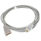 Compatible Nihon Kohden Ibp Adapter Cable 5 Pin Connector Tpu 3m