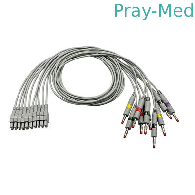 Buy GE Marquette MAC EKG Leadwire With Banana / Clamp Adapter TPU 0.9M 2016032-001 online manufacture