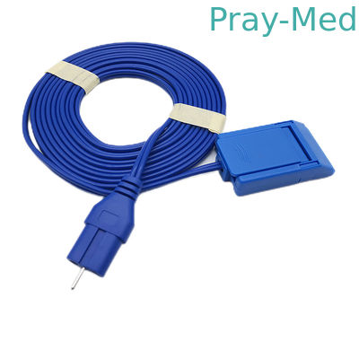 Buy Medical Esu Cable 2.0mm Grey Or Blue For Bipolar Plate Negative Plate online manufacture