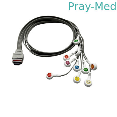 Buy Nihon Kohden Holter ECG Cable 10lead For  Recorder RAC-2512  1m TPU Jacket online manufacture