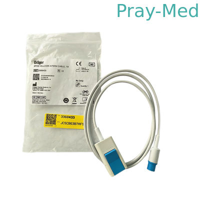 Buy Original Drager Siemens SpO2 Adapter Extension Cable 3368433 7pin 1M online manufacture