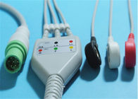 Siemens SC7000 / 8000 ECG Patient Cable 7 Pin Grabber / Snap 0.7lb Weight