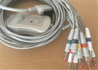 Kenz 108 / 109 Ecg Cables And Leadwires , Ecg Patient Cable With Banana / din 3.0
