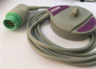 US Fetal Monitor Transducer 12 Pin Connector Medical TPU Material