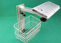 Metal Patient Monitor Wall Mount , Mindray Beneview Bedside Monitor Stand