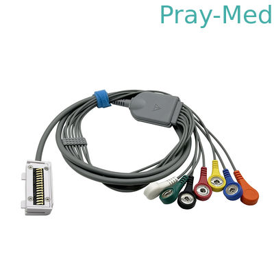 Buy Meditech Cardiup ECG Holter Cable For CardiUP!3 CardiUP!12 7-channel snap connector TPU Jacket online manufacture