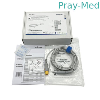 Buy Mindray Pediatric Neonatal Reusable Skin Temperature Probe MR404B 3m/10ft Gray Cable online manufacture