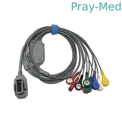 Buy NORAV 10 Lead ECG Holter Cable With Snap Ends 20pin Connector online manufacture