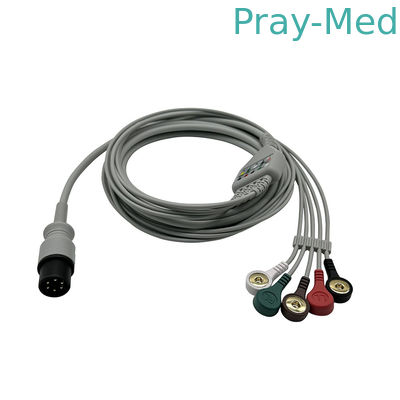 Buy General GE Marquette 5 Leadwires ECG Cable With Snap 6pins online manufacture