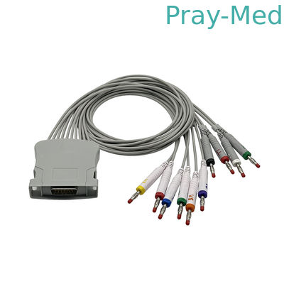 Buy Midmark compatible ECG Cable 10-Lead Banana leadwires 3-100-0203 online manufacture