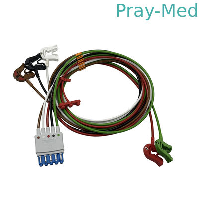 Buy ECG/EKG 5 Lead Sets Shielded Lead Set Snap AAMI M1968A 989803125841 online manufacture