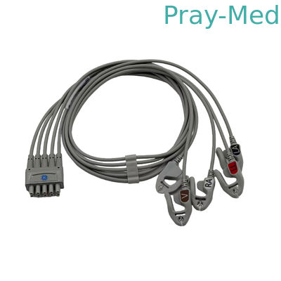 Buy Original GE ECG Leadwire Set 5-Lead Grabber AHA 2106389-001 online manufacture