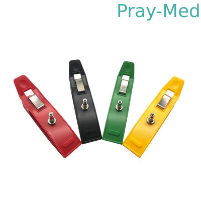 Buy Medical Grade Reusable ECG Electrodes Agcl Metal Material 4 Pcs / Set online manufacture