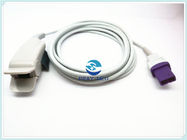 Lohmeier Oximeter Finger Sensor , 3m TPU Cable Finger Clip Spo2 Sensor