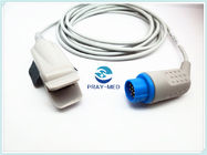 Kontron 7138 Adult Spo2 Finger Sensor 12 Pin Connector TPU 3m Cable