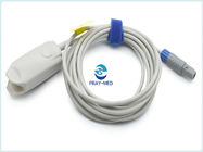 Digital 5 Pin Adult Spo2 Sensor Probe Contec TPU Cable CMS6000 / 7000 / 8000