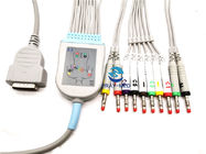 GE Marqutte MAC1000 Ge Ecg Cables , TPU Jacket Reliable Ge Ecg Lead Wires
