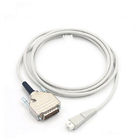 Neonate Ventilator Flow Sensor Cable For Drager Babylog 8000 3M with grey white color