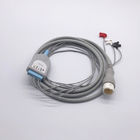 HP TPU 12pin 3 Lead Ecg Cable With Neonate Clamp Clip