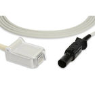 Grey White 2.4M Spo2 Adapter Cable 7 Pin TPU Jacket 700-0002-00