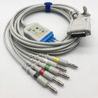 Adult Pediatric Mindray ECG Cable 5 Leads 15 Pin With Banana pinnd
