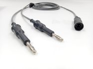 CE Ventilator Accessories Reusable Euro Us Electrosurgica Silicone Bipolar Cable
