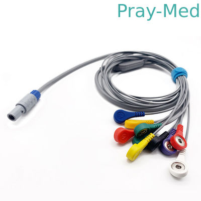 Buy OEM ODM Biomedical 10 Leads 14 Pin ECG Cable Compatible BI9000 AHA IEC online manufacture