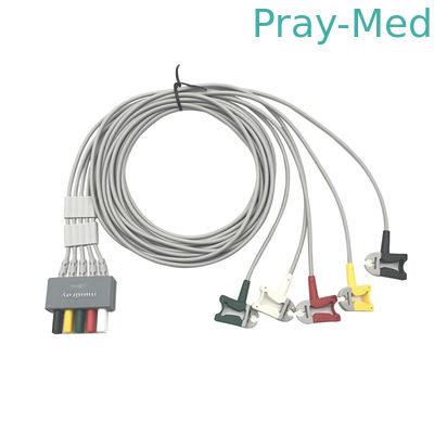 Buy Original Mindray EL6501B 5 Lead ECG Leadwires TPU Jacket AHA/IEC online manufacture