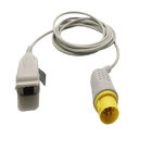 MEK Reusable Adult finger clip SpO2 Sensor TPU Jacket 8pin connector