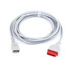 Utah Transducer Side Blood Pressure Cable 11 Pin With Red Connector