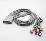 12-lead leadset Diagnostic ECG ST80i cable AHA 1.5m for philips 989803180121 989803180131