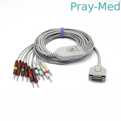 Buy Fukuda Denshi ME KP500 EKG Cable 0.9lb Light Weight DB - 15 Connector online manufacture