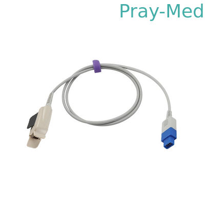 Buy DB9 9P Connector Spo2 Sensor Probe High Accuracy Comaptible GE Trusignal TS-F-D online manufacture