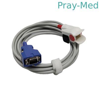 Buy Adult  Pulse Oximeter Probes , 14 Pin  Reusable Spo2 Sensors online manufacture