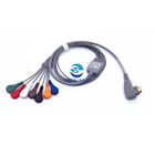 19 Pin Snap ECG Patient Cable 5 / 10 Lead DMS 300 System Holter Compatible Patient Safety
