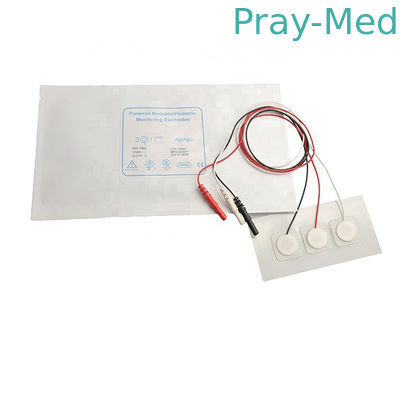 Buy Disposable Prewired Neonatal / Pediatric Monitoring Electordes White 30mm*50mm online manufacture