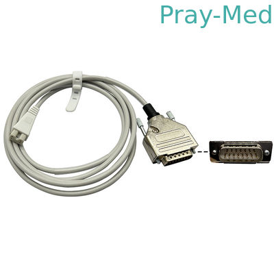 Buy Neonate Ventilator Flow Sensor Cable For Drager Babylog 8000 3M with grey white color online manufacture