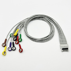 1.1m 5 or 10 Lead AHA ECG Patient Cable For H600 3 Channel 0.9m