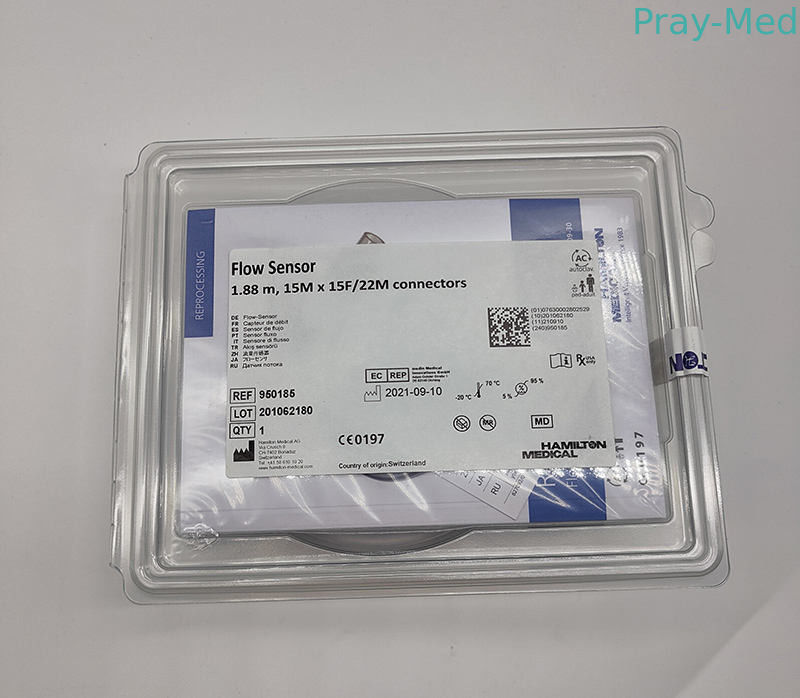 Hamilton 950185 C6/G5/T1 Anesthesia Machine Parts Flow Sensor Plastic